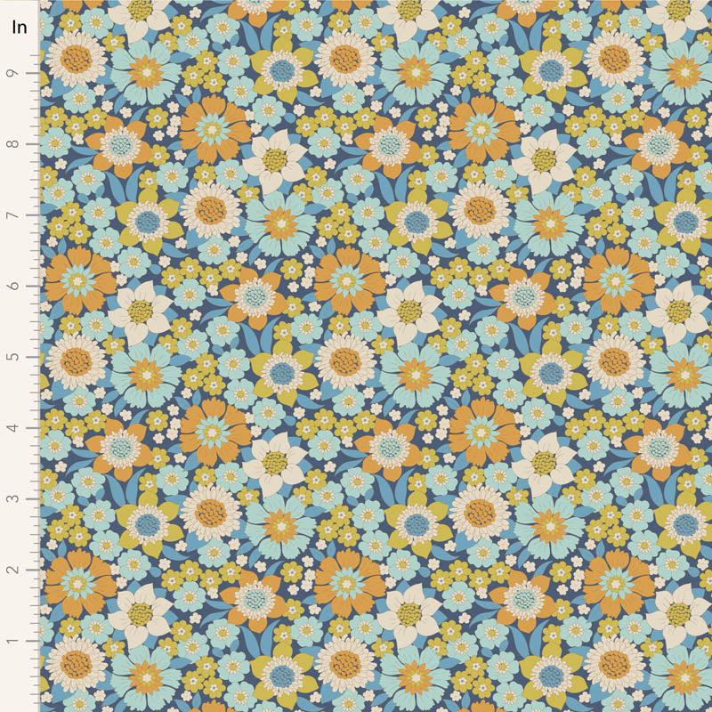 Tilda Wallflower Lauren Blue