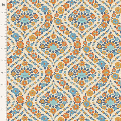 Tilda Wallflower Bianca Blue