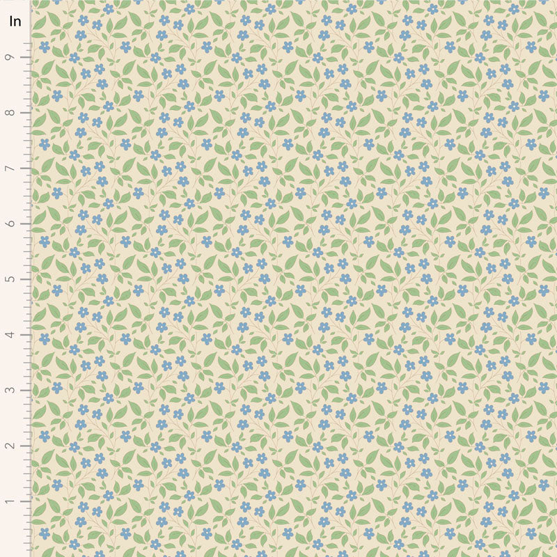 Tilda Sunday Brunch Cream Blue