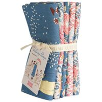 Tilda Windy Days Blue/Pink Fat Quarter Bundle