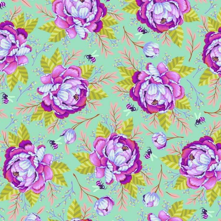 Tula Pink Moon Garden Kabloom Dusk