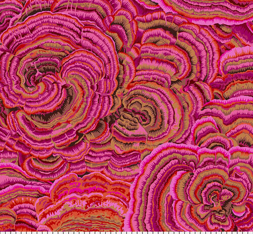 Kaffe Fasset 108" Wideback Fabric (Half Metre units) Tree Fungi Pink