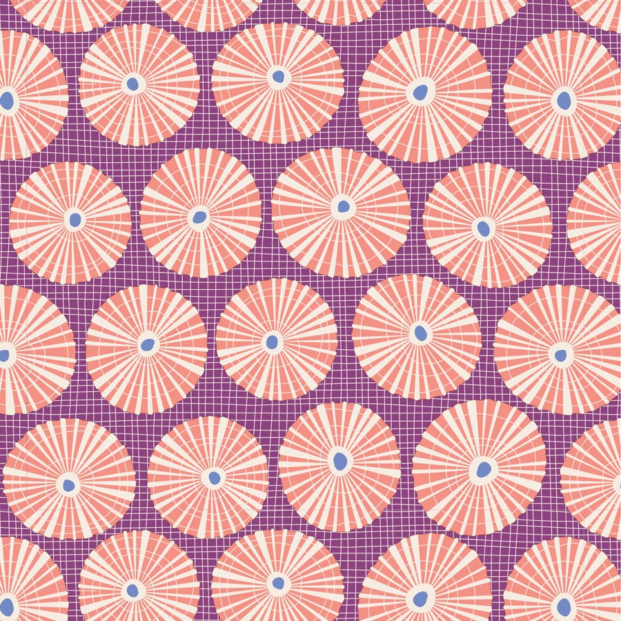 Tilda Cotton Beach Limpet Shell Lilac