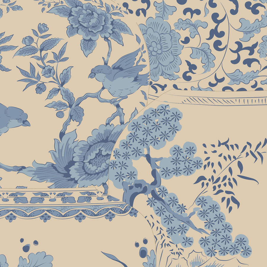 Tilda Chic Escape Vase Collection Blue
