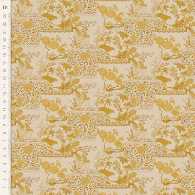 Tilda Chic Escape Vase Collection Mustard