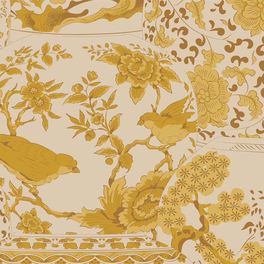 Tilda Chic Escape Vase Collection Mustard