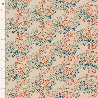 Tilda Hometown Berrytangle Rust