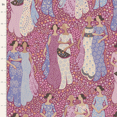 Tilda Hometown Friendly Gathering Plum