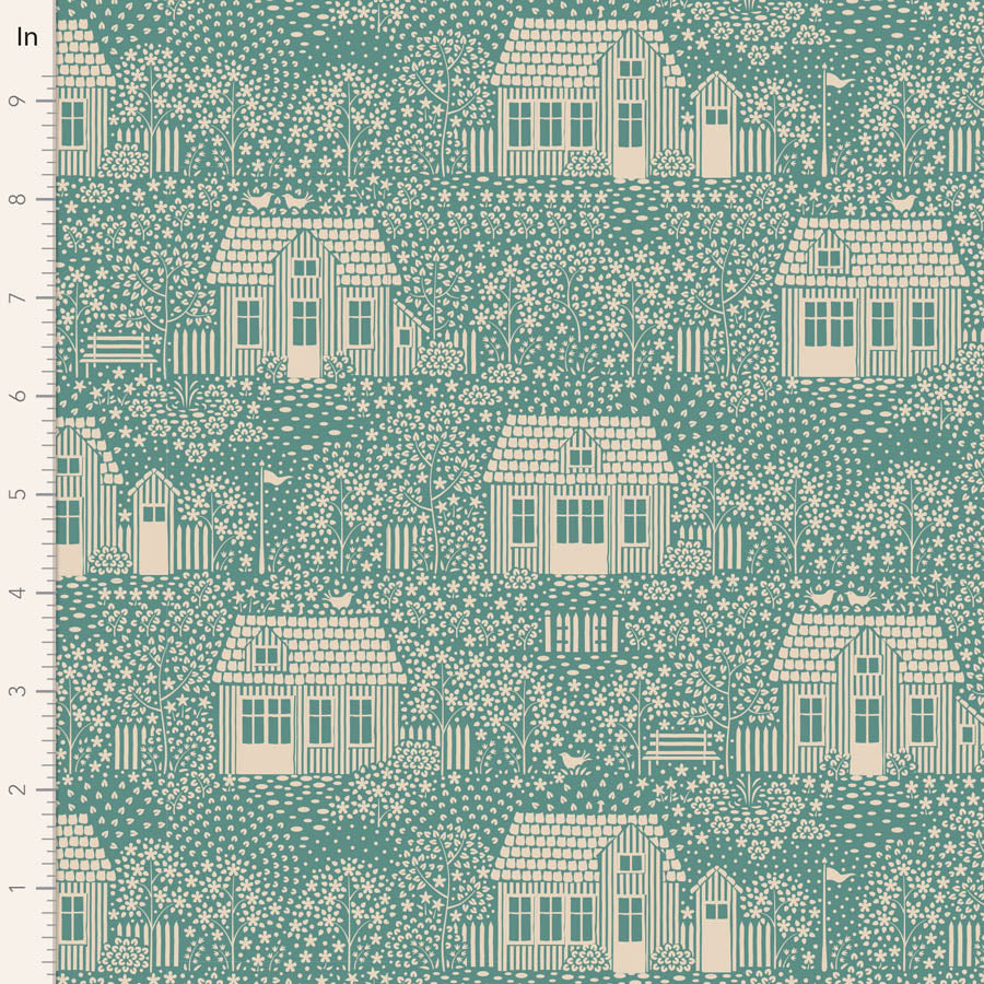 Tilda Hometown My Neighbourhood Teal
