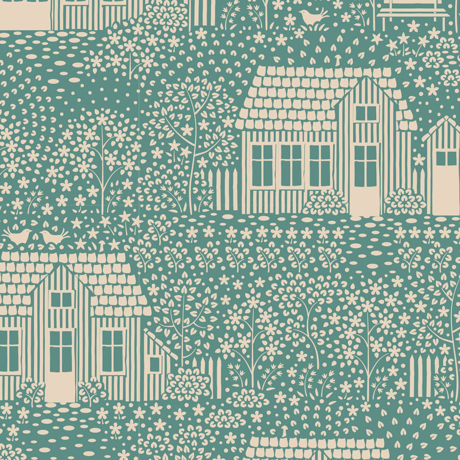 Tilda Hometown My Neighbourhood Teal