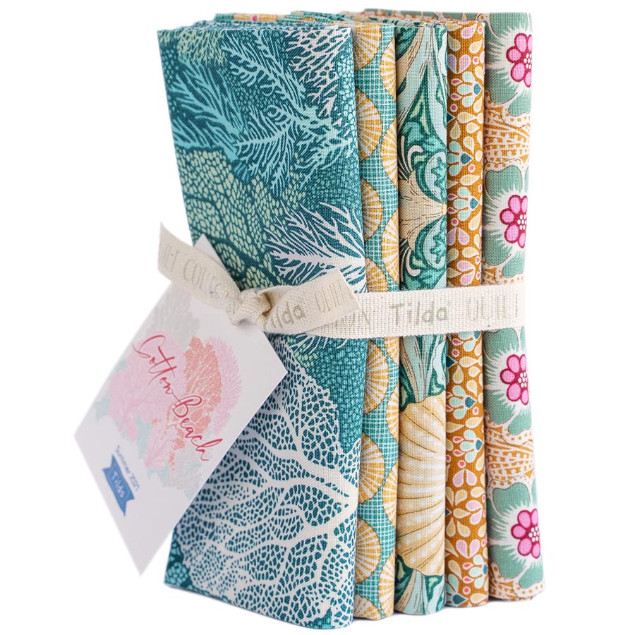 Tilda Cotton Beach Sunbeam Fat Quarter Bundle