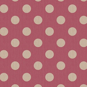Tilda Chambray Dots Basics Burgundy