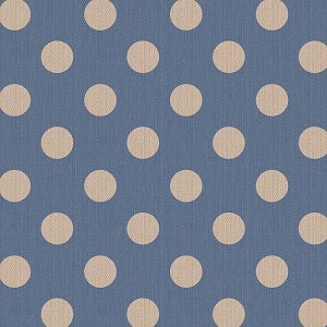 Tilda Chambray Dots Basics Denim
