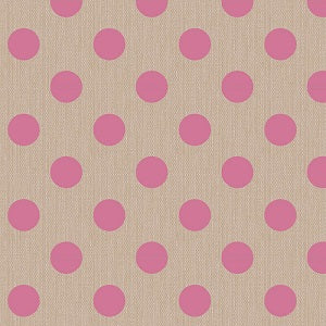 Tilda Chambray Dots Basics Pink