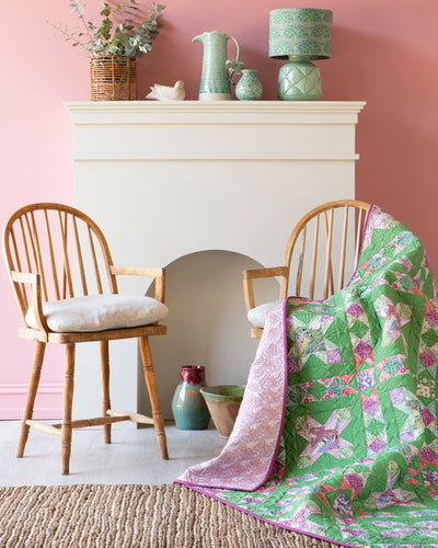 Tilda Hometown Homestar Quilt Kit Pine