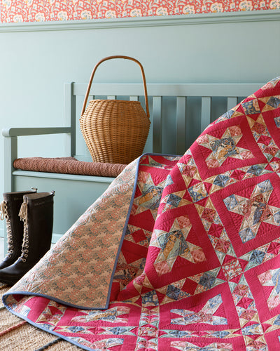 Tilda Hometown Homestar Quilt Kit Country Road