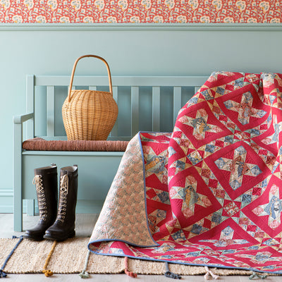 Tilda Hometown Homestar Quilt Kit Country Road