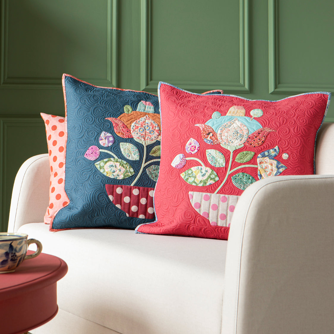 Tilda Hometown Putting Down Roots Pillow Project
