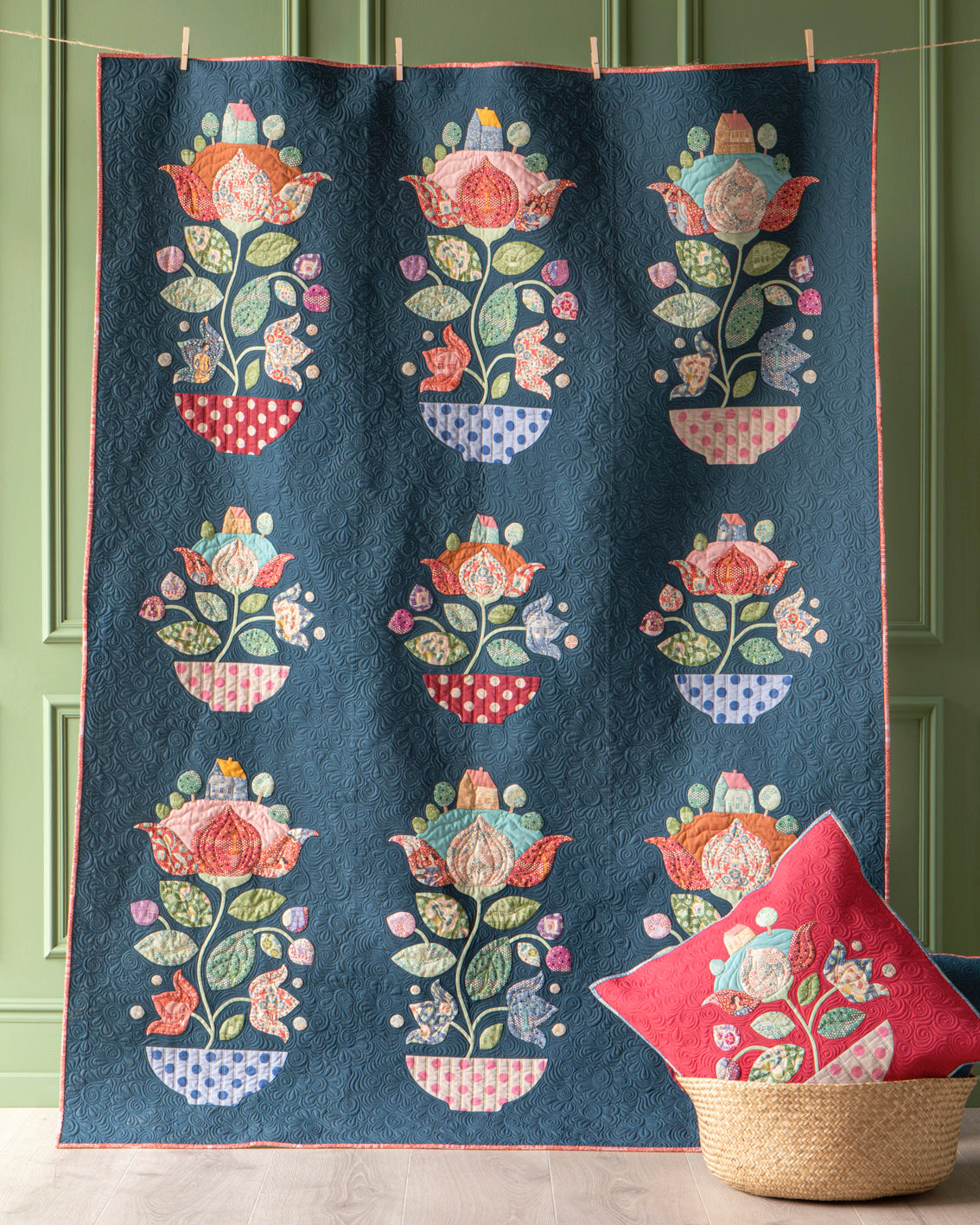 Tilda Hometown Putting Down Roots Quilt Kit